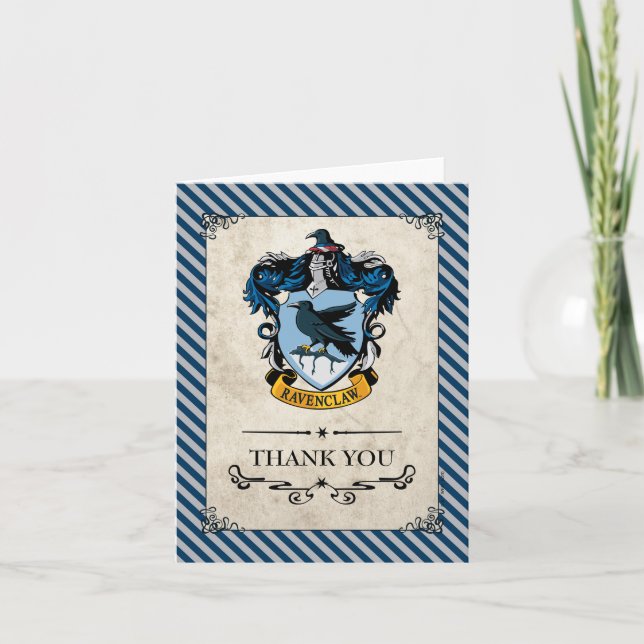 Harry Potter | Ravenclaw Tack Kort (Framsida)
