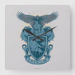 Harry Potter Ravenclaw Vapensköld Fyrkantig Klocka