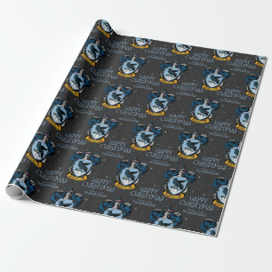 Harry Potter   Ravenclaw Vapensköld - Lycklig jul Presentpapper