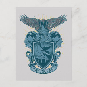 Harry Potter Ravenclaw vapensköld Vykort