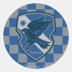 Harry Potter Ravenclaws hus stolthetstecken Runt Klistermärke