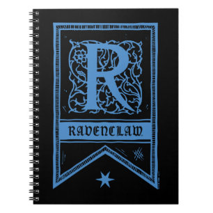 Harry Potter Ravenclaws monogrambanner Anteckningsbok