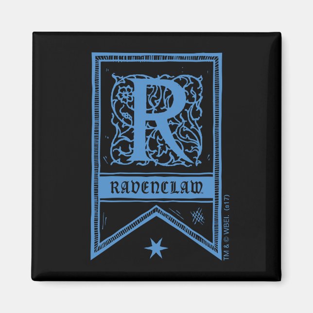Harry Potter | Ravenclaws monogrambanner Magnet (Framsidan)