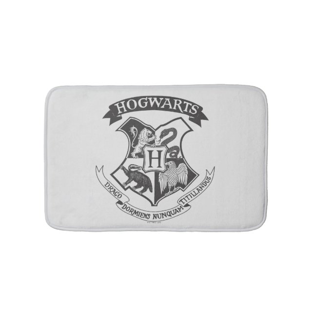 Harry Potter | Retro Hogwarts Crest Badrumsmatta (Framsidan)