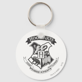 Harry Potter | Retro Hogwarts Crest Nyckelring