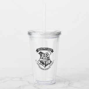Harry Potter   Retro Hogwarts Crest Take Away Mugg