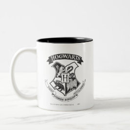 Harry Potter | Retro Hogwarts Crest Två-Tonad Mugg