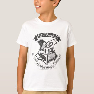 Harry Potter Retro Hogwarts-vapen Tee