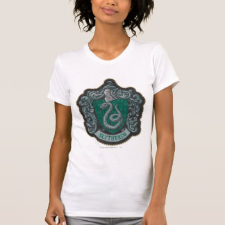 Harry Potter | Retro mäktig Slytherin-vapen T-shirt