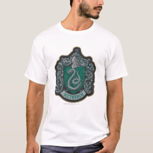 Harry Potter   Retro Mighty Slytherin Vapensköld T-shirt