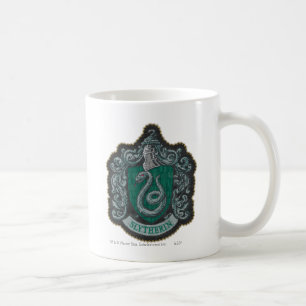 Harry Potter   Retro Slytherin-vapen Kaffemugg