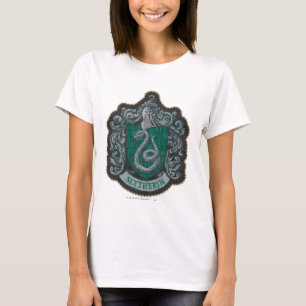 Harry Potter Retro väldig Slytherin vapensköld T-shirt