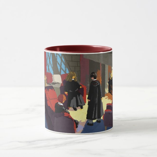 HARRY POTTER™, Ron och Hermione i gemensamt rum Mugg (Center)