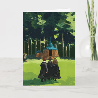 HARRY POTTER™, Ron och Hermione på Hagrids tarmhål Kort