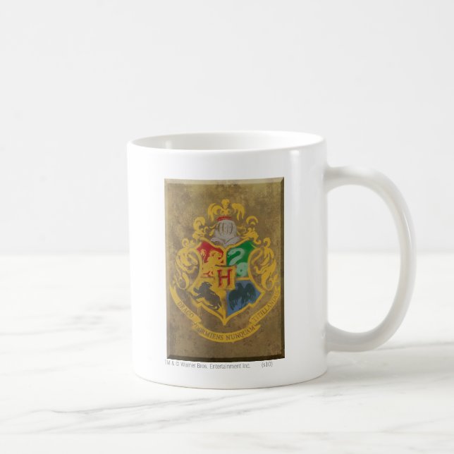 Harry Potter | Rustic Hogwarts Crest Kaffemugg (Höger)