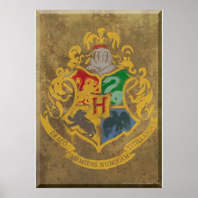 Harry Potter | Rustic Hogwarts Crest Poster (Framsidan)