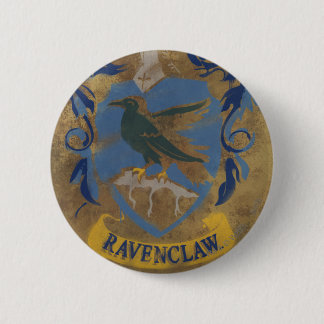 Harry Potter | Rustik målning av Ravenclaw Knapp