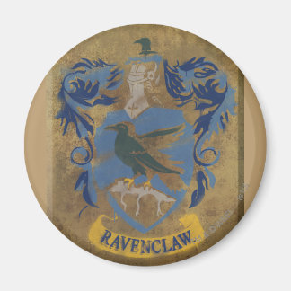 Harry Potter | Rustik målning av Ravenclaw Magnet
