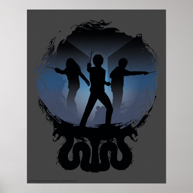 Harry Potter | Secrets Silhouette Poster (Framsidan)