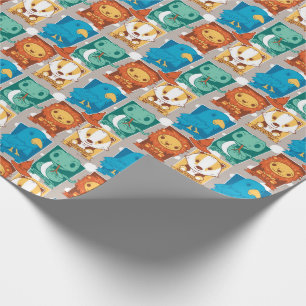 HARRY POTTER™   SERIEFIGURER HOGWARTS™ HUS PRESENTPAPPER