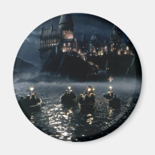 Harry Potter slottet Ankomst till Hogwarts Magnet
