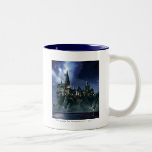 Harry Potter Slottet   Månbelyst Hogwarts Två-Tonad Mugg