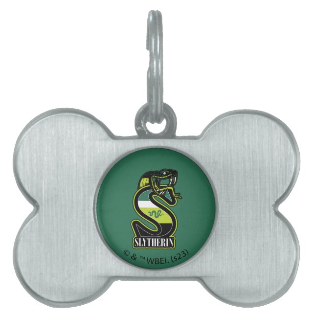 HARRY POTTER™ | SLYTHERIN™ Athletic Badge ID-bricka Husdjur (Framsidan)