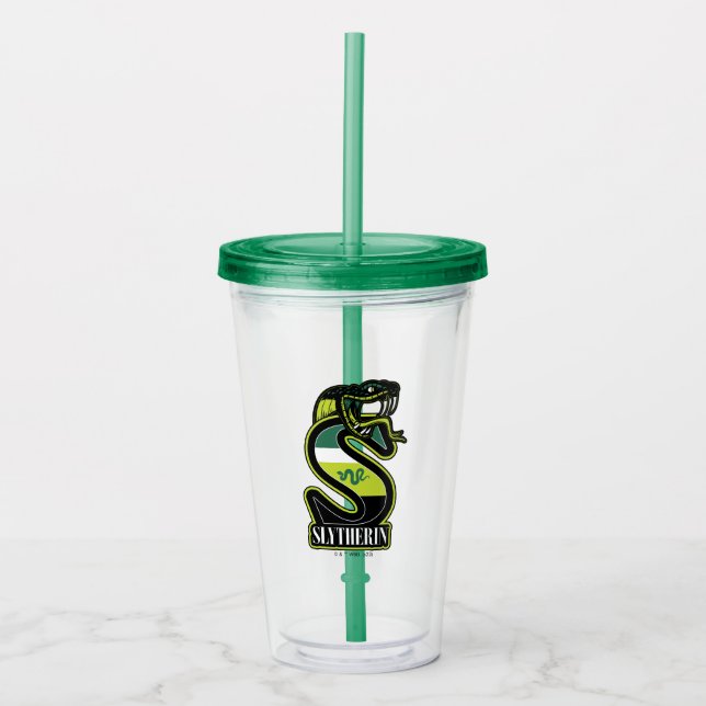 HARRY POTTER™ | SLYTHERIN™ Athletic Badge Take Away Mugg (Framsida)