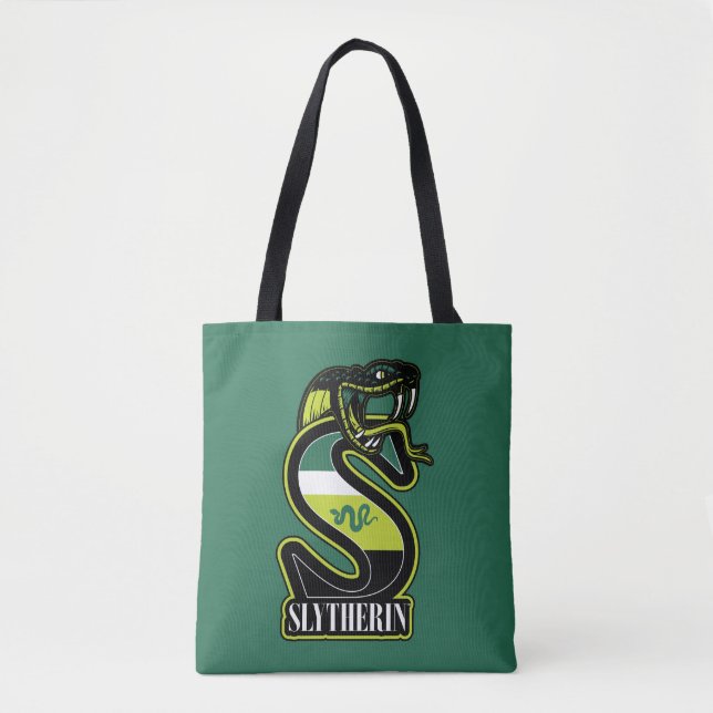 HARRY POTTER™ | SLYTHERIN™ Athletic Badge Tygkasse (Framsida)