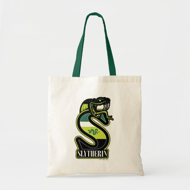 HARRY POTTER™ | SLYTHERIN™ Athletic Badge Tygkasse (Framsidan)