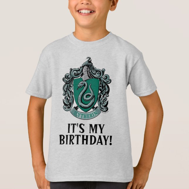Harry Potter | Slytherin - Det är min födelsedag T Shirt (Framsida)