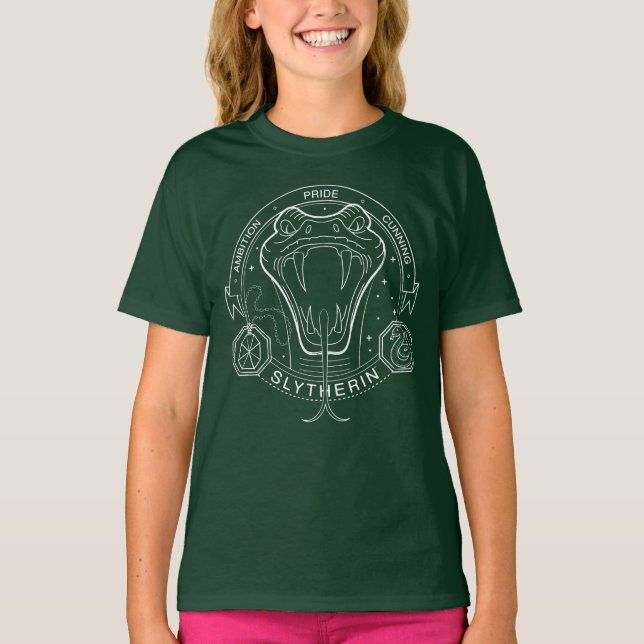 HARRY POTTER™ SLYTHERIN™ Familjesemester T Shirt (Framsida)