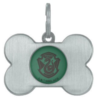 Harry Potter | Slytherin House Pride Vapensköld ID-bricka Husdjur