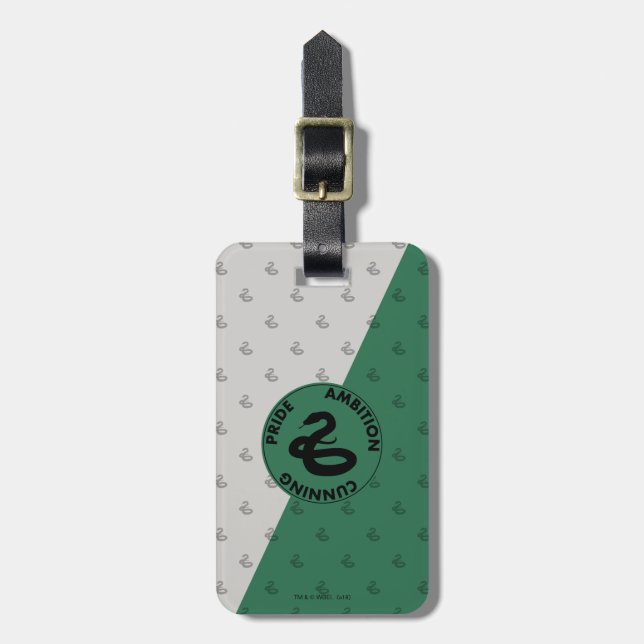 Harry Potter | SLYTHERIN™ House Traits Graphic Bagagebricka (Vertikal Framsida)