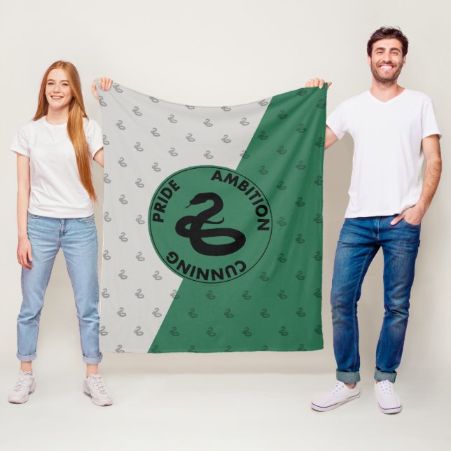 Harry Potter | SLYTHERIN™ House Traits Graphic Fleecefilt (På plats)