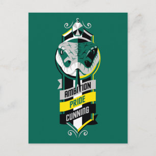 Harry Potter   SLYTHERIN™ Hus Egenskaper Sigill Vykort