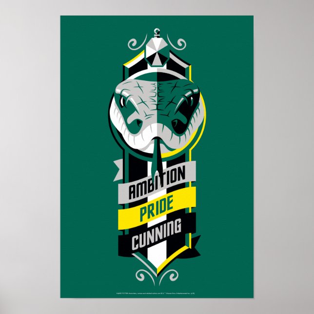 Harry Potter | SLYTHERIN™ husdrag Sigil Poster (Framsidan)