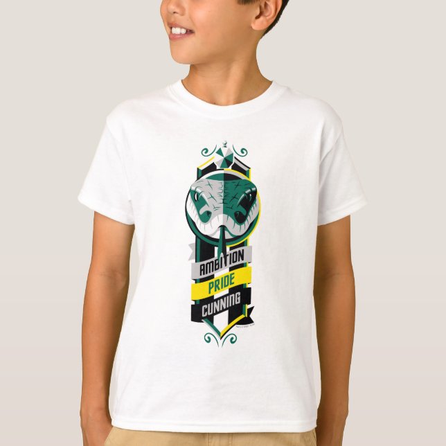 Harry Potter | SLYTHERIN™ husdrag Sigil Tee Shirt (Framsida)