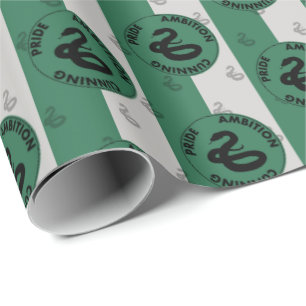 Harry Potter SLYTHERIN™ Husegenskaper Grafik Presentpapper