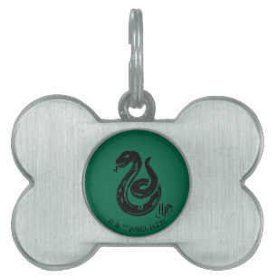 Harry Potter Slytherin Orm Ikon ID-bricka Husdjur
