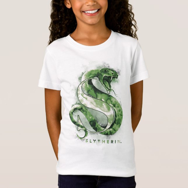 Harry Potter | SLYTHERIN™ ormvattenfärg T Shirt (Framsida)