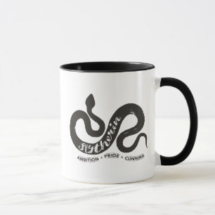 Harry Potter SLYTHERIN™ Silhuett Typografi Mugg