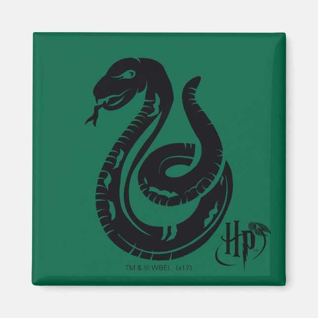 Harry Potter | Slytherin Snake Icon Magnet (Framsidan)