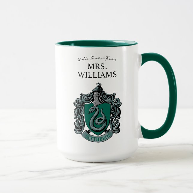 Harry Potter | Slytherin Teacher Personlig Mugg (Höger)