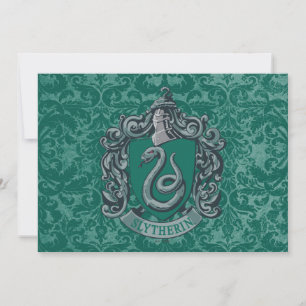 Harry Potter Slytherin-vapen grön Kort