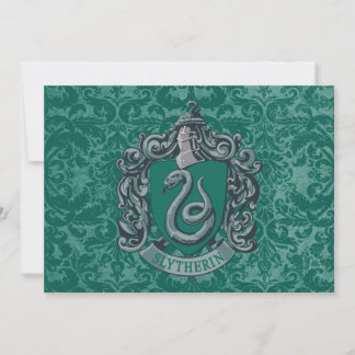 Harry Potter | Slytherin-vapen grön Kort