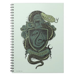 Harry Potter | Slytherin Vapensköld Anteckningsbok Med Spiral