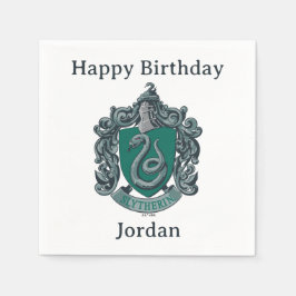 Harry Potter | Slytherin vapensköld Grön Pappersservett