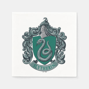 Harry Potter   Slytherin vapensköld Grön Pappersservett