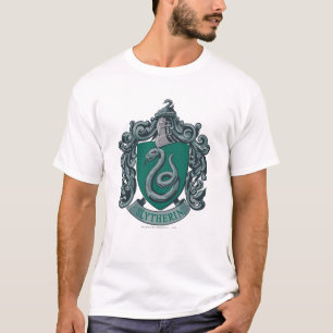 Harry Potter Slytherin vapensköld Grön Tee
